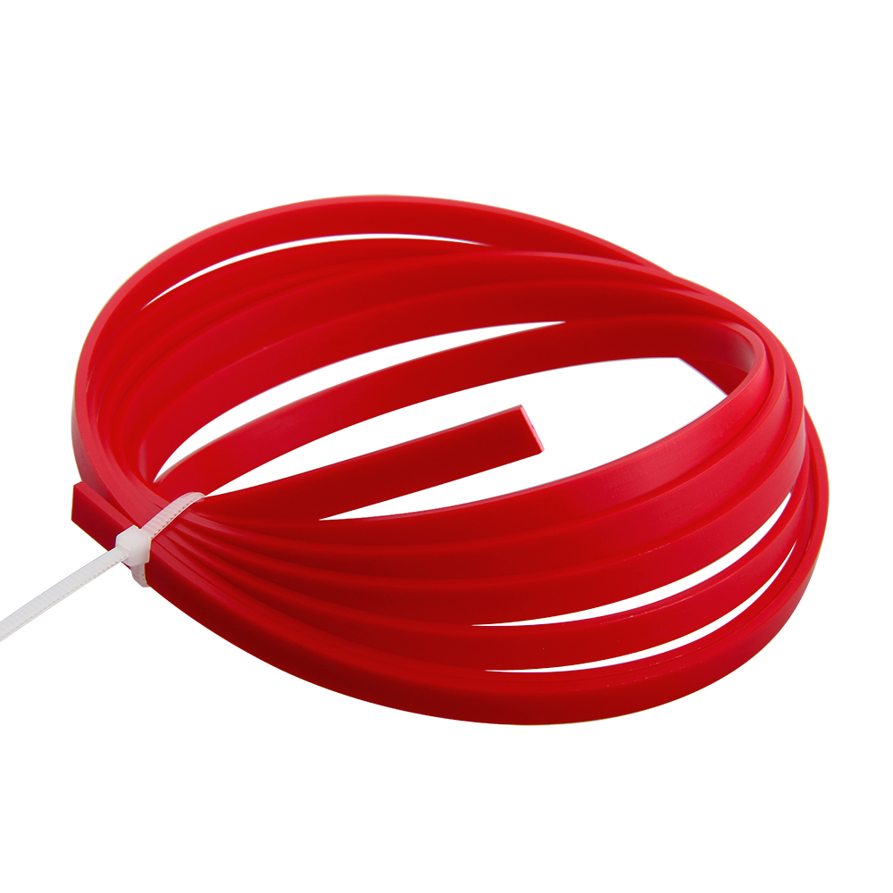 5 Feet Red ABS Acoustic Guitar Binding Purfling Strip 6mm x 1.5mm Body